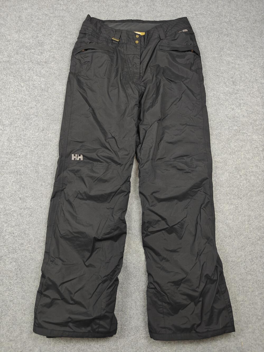 Helly Hansen Pants Mens Medium Black Snow Pants Helly Tech Waterproof Insulated